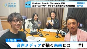 【前編】音声メディアが描く未来とは